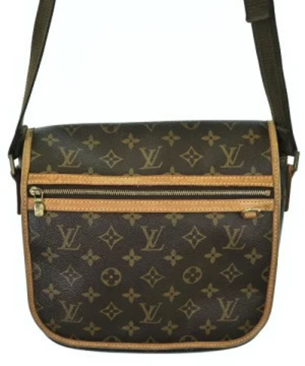 Louis Vuitton Shoulder Bag Brown All over